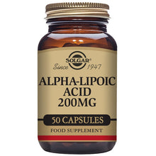 Solgar Alpha-Lipoic Acid 200mg 50 Veg Capsules