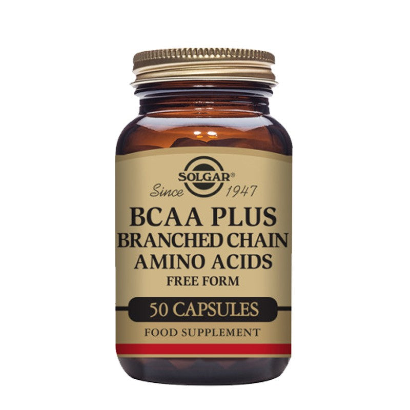 Solgar BCAA Plus 50 Veg Capsules