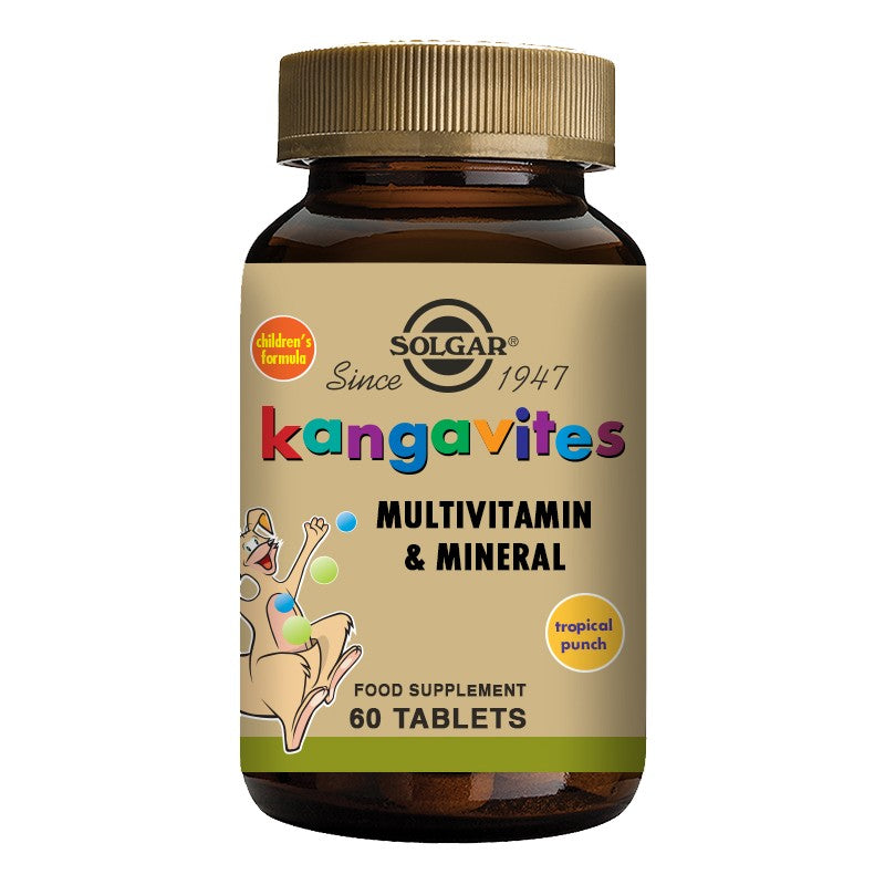 Solgar Kangavites® Complete Multivitamin for Children (Tropical Punch)