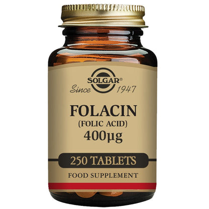 Solgar Folacin (Folic Acid) 400µg