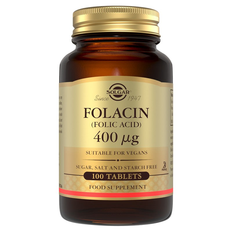 Solgar Folacin (Folic Acid) 400µg