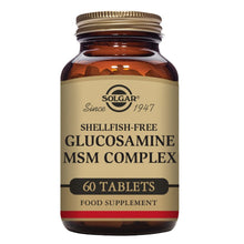 Solgar Glucosamine MSM Complex (Shellfish-free) 60 Tablets