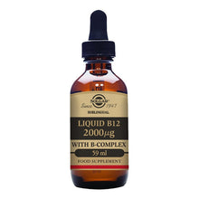Solgar Sublingual Liquid B12 2000µg with B-Complex 59ml