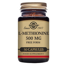 Solgar L-Methionine 500mg 30 Veg Capsules