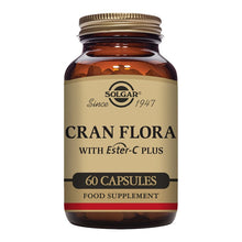 Solgar Cran Flora Cranberry with L. Acidophilus Plus Ester-C® 60 Veg Capsules