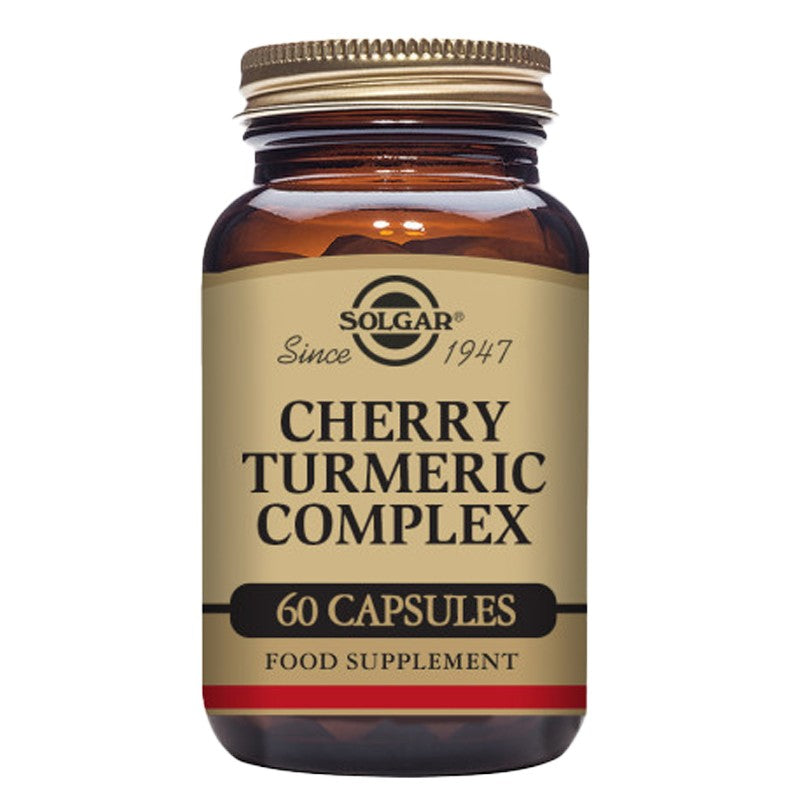 Solgar Cherry Turmeric Complex 60 Veg Capsules