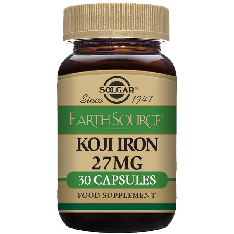 Solgar Earth Source® Koji Iron 30 Capsules