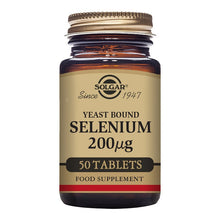 Solgar Selenium 200µg (Yeast Bound) 50 Tablets