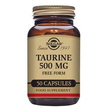 Solgar Taurine 500mg 50 Veg Capsules