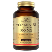 Solgar Vitamin B1 (Thiamine) 500mg 100 Tablets