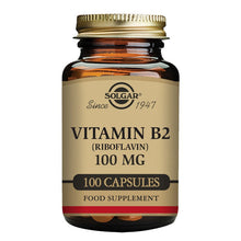 Solgar Vitamin B2 (Riboflavin) 100mg 100 Veg Capsules