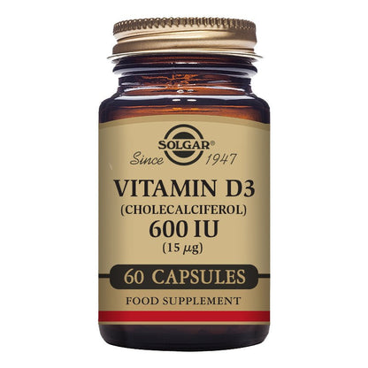 Solgar Vitamin D3 (Cholecalciferol) 600iu (15µg)
