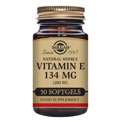 Solgar Vitamin E 134mg (200iu) Softgels