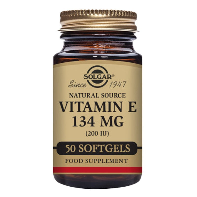 Solgar Vitamin E 134mg (200iu) Softgels