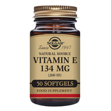Solgar Vitamin E 134mg (200iu) Softgels