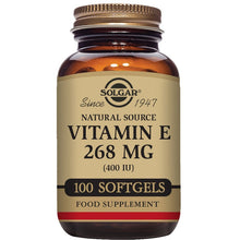 Solgar Vitamin E 268mg (400iu) Vegetable Softgels