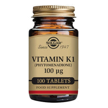 Solgar Vitamin K1 100µg  100 Tablets