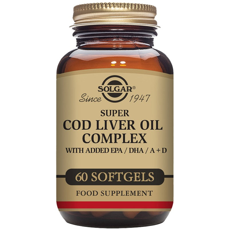 Solgar Super Cod Liver Oil Complex 60 Softgels