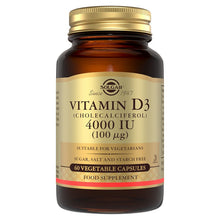 Solgar Vitamin D3 (Cholecalciferol) 4000iu (100µg)