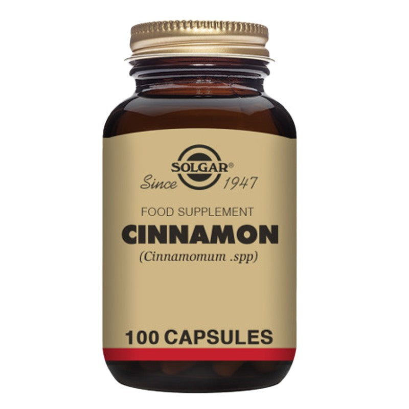 Solgar Cinnamon 100 Veg Capsules