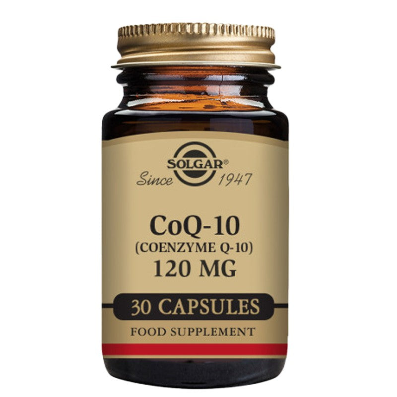 Solgar CoQ-10 120mg 30 Veg Capsules