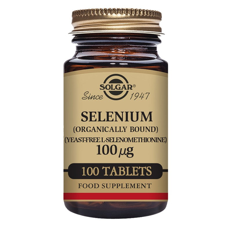 Solgar Selenium 100µg (Yeast Free) 100 Tablets