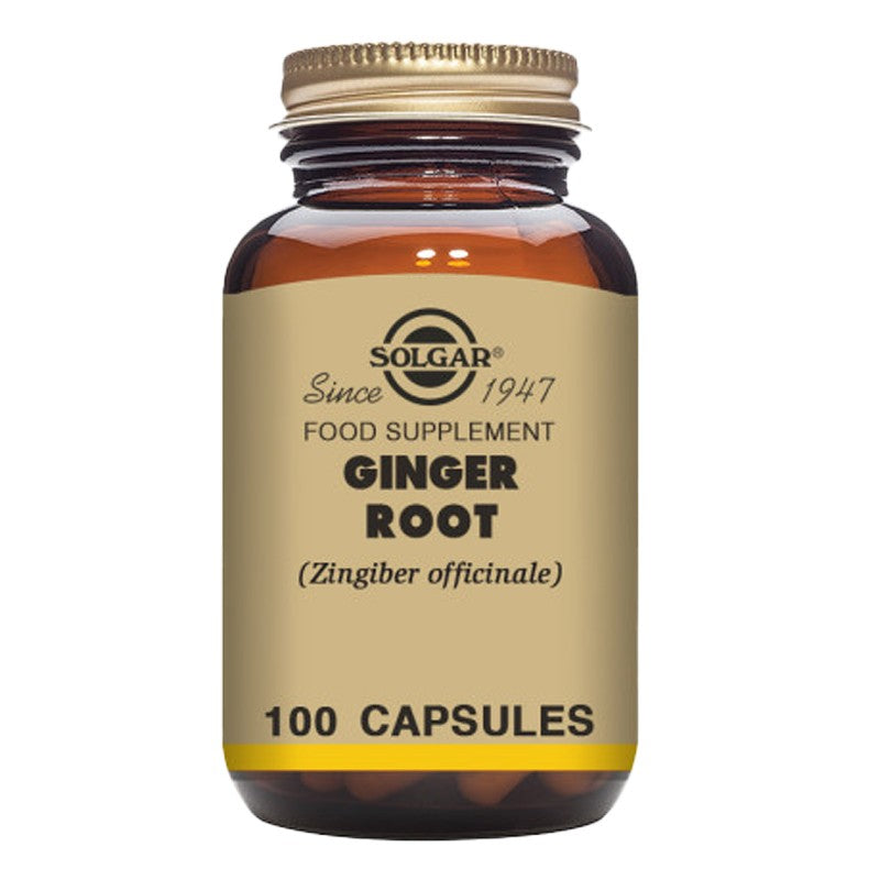 Solgar Ginger Root 100 Veg Capsules