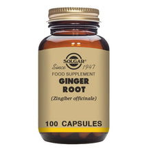 Solgar Ginger Root 100 Veg Capsules