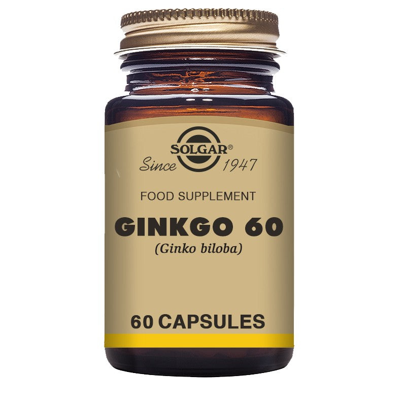 Solgar Ginkgo 60 60 Veg Capsules