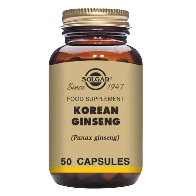Solgar Korean Ginseng 50 Veg Capsules