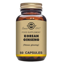 Solgar Korean Ginseng 50 Veg Capsules