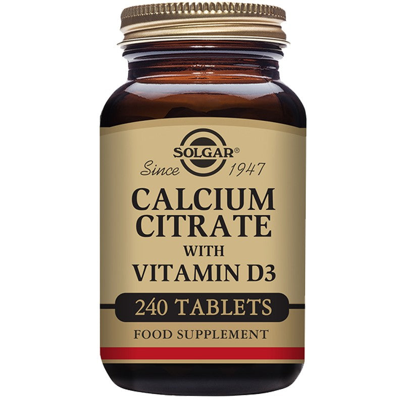 Solgar Calcium Citrate with Vitamin D3