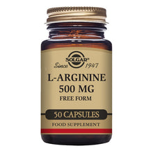 Solgar L-Arginine 500mg 50 Veg Capsules