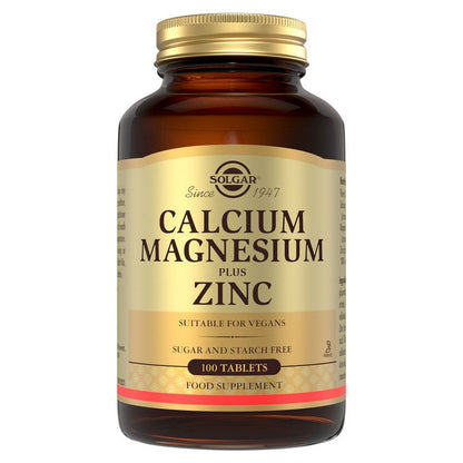 Solgar Calcium Magnesium plus Zinc
