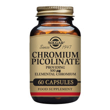 Solgar Chromium Picolinate 500µg 60 Veg Capsules