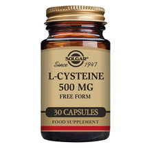 Solgar L-Cysteine 500mg 30 Veg Capsules