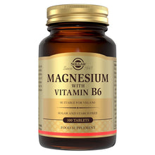 Solgar Magnesium with Vitamin B6 100 Tablets