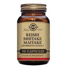 Solgar Reishi Shiitake Maitake Mushroom Extract 50 Veg Capsules