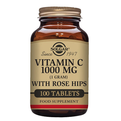 Solgar Vitamin C 1000mg with Rose Hips
