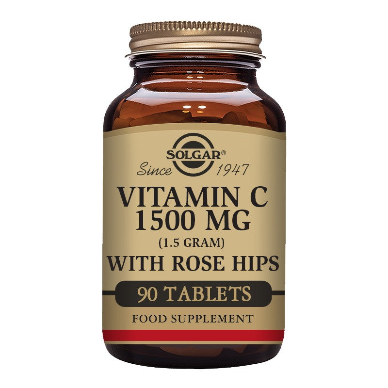 Solgar Vitamin C 1500mg with Rose Hips