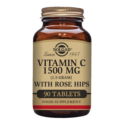 Solgar Vitamin C 1500mg with Rose Hips