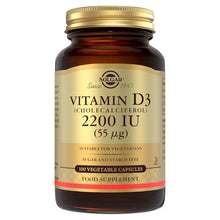 Solgar Vitamin D3 (Cholecalciferol) 2200iu (55µg)