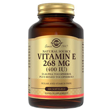 Solgar Vitamin E 268mg (400iu) Softgels