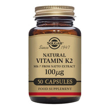 Solgar Vitamin K2 100µg  50 Veg Capsules