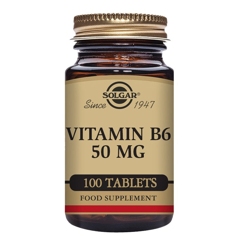 Solgar Vitamin B6 50mg 100 Tablets