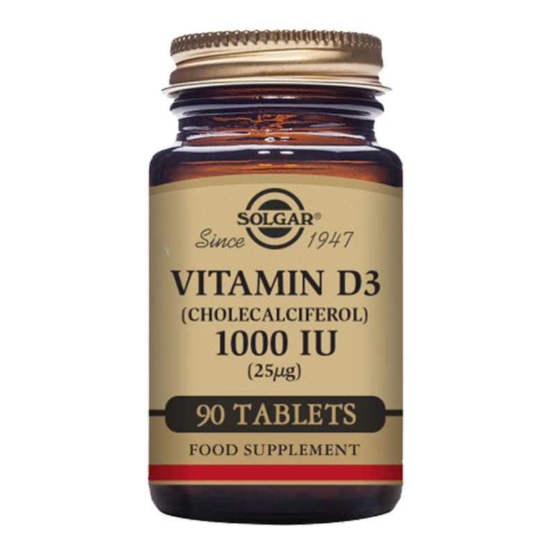 Solgar Vitamin D3 (Cholecalciferol) 1000iu (25µg)