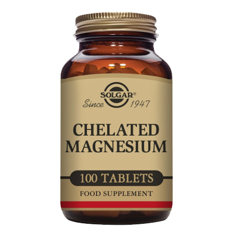 Solgar Chelated Magnesium 100 Tablets