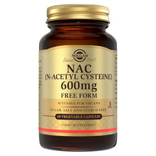 Solgar NAC (N-Acetyl Cysteine) 600mg 60 Veg Capsules