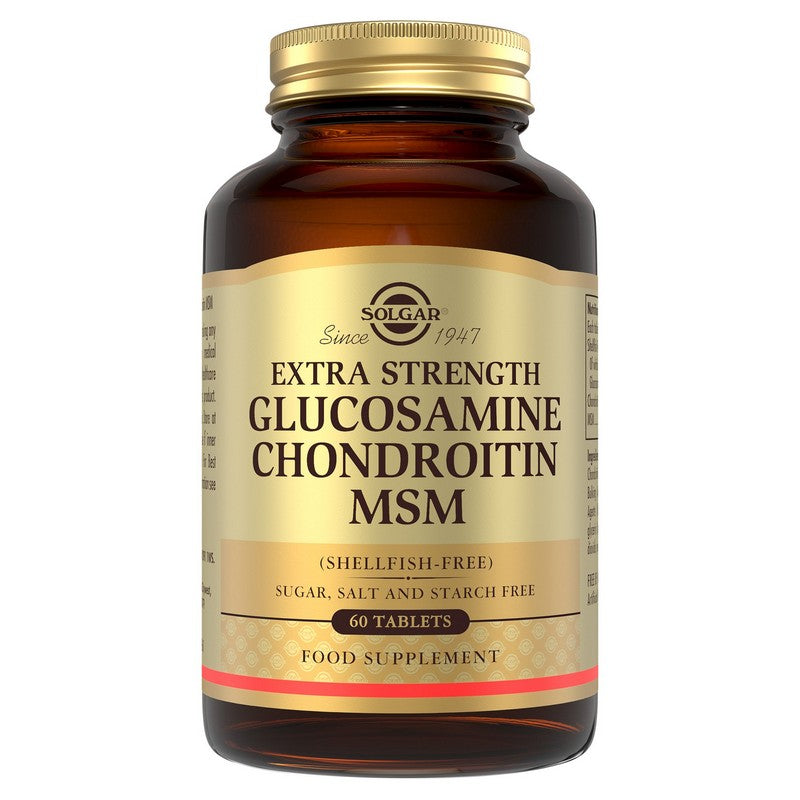 Solgar Extra Strength Glucosamine Chondroitin MSM (Shellfish-free)