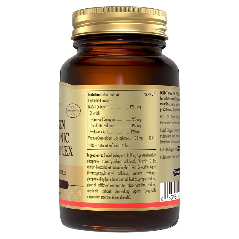 Solgar Collagen Hyaluronic Acid Complex 30 Tablets